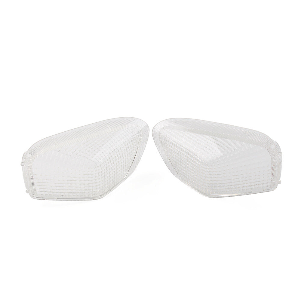 Front Turn Signals Indicator Light Lamp Lens Fit for KAWASAKI ZZR400 600 90-92 Clear
