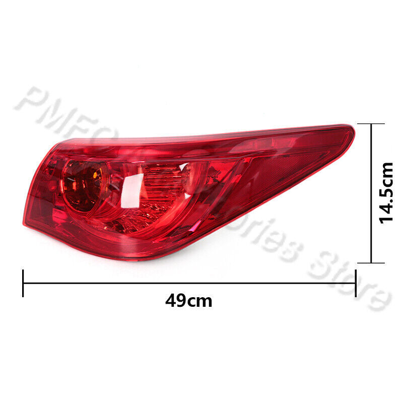 One-piece pack suitable for the right rear taillight driver side of 2014-2017 for Infiniti Q50/Q50s