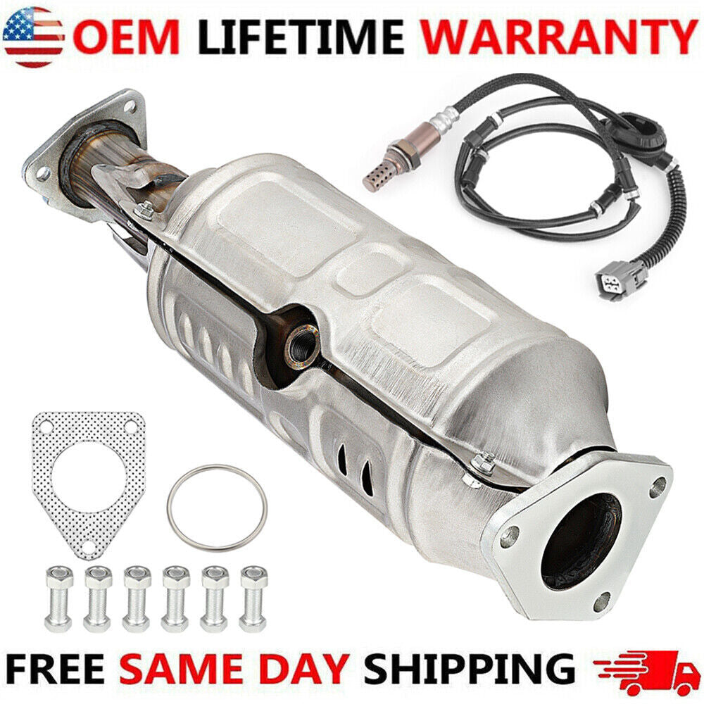 Catalytic Converter with Downstream O2 Sensor For 2003-2007 for Honda Accord 2.4L U