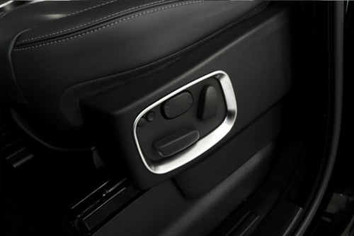 for Rover Range Sport 2005-13 Chrome for Seat Adjust Handle Button Frame Trim Cover