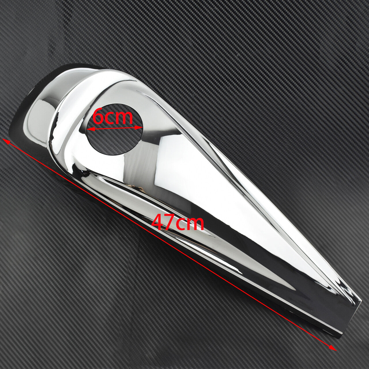 All Chrome Dash Fuel Console Cover Fit for Harley Touring Road Glides 2008-2020