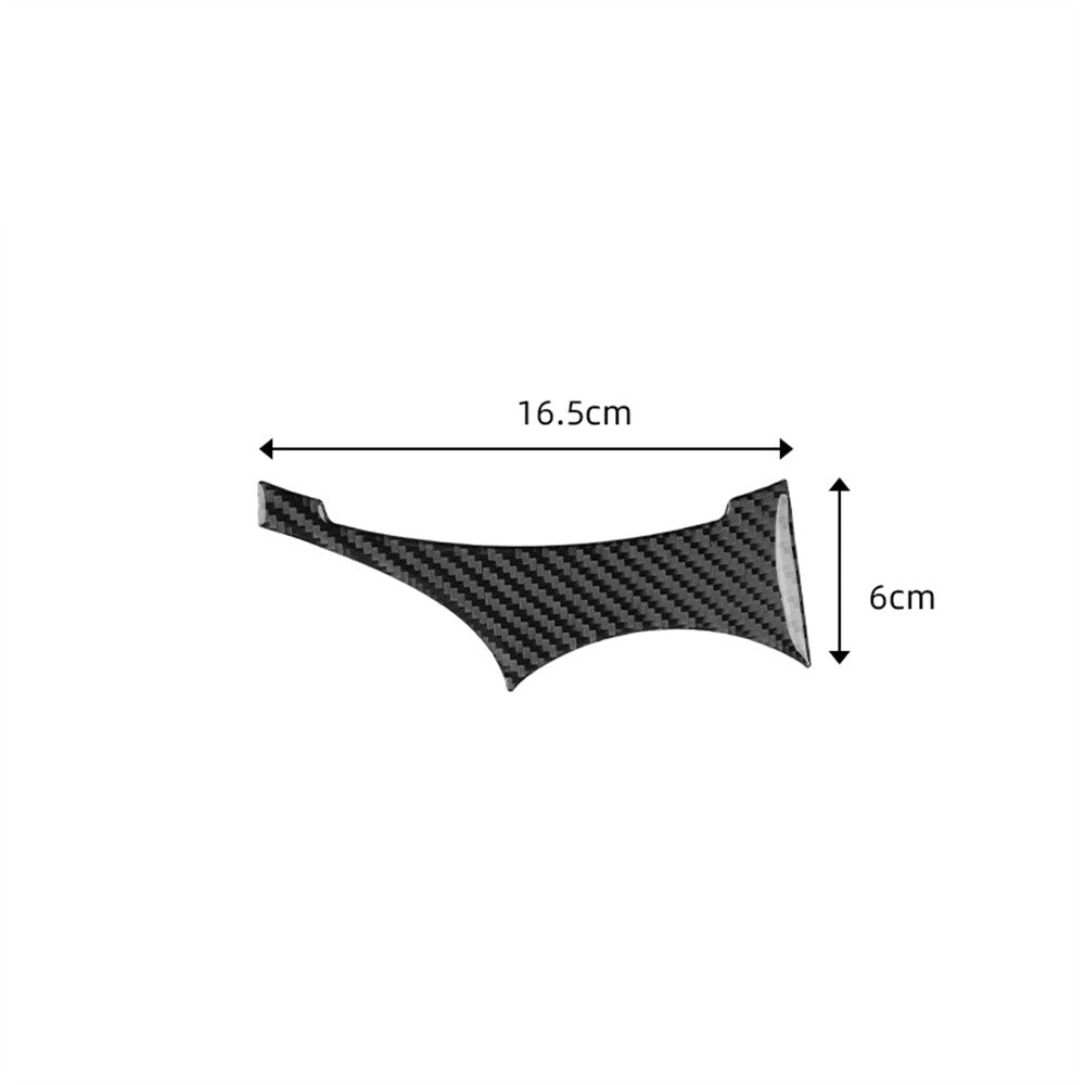 Carbon Fiber Center Console Gear Shift Lower Panel Trim for BMW X3 E83 2004-2010