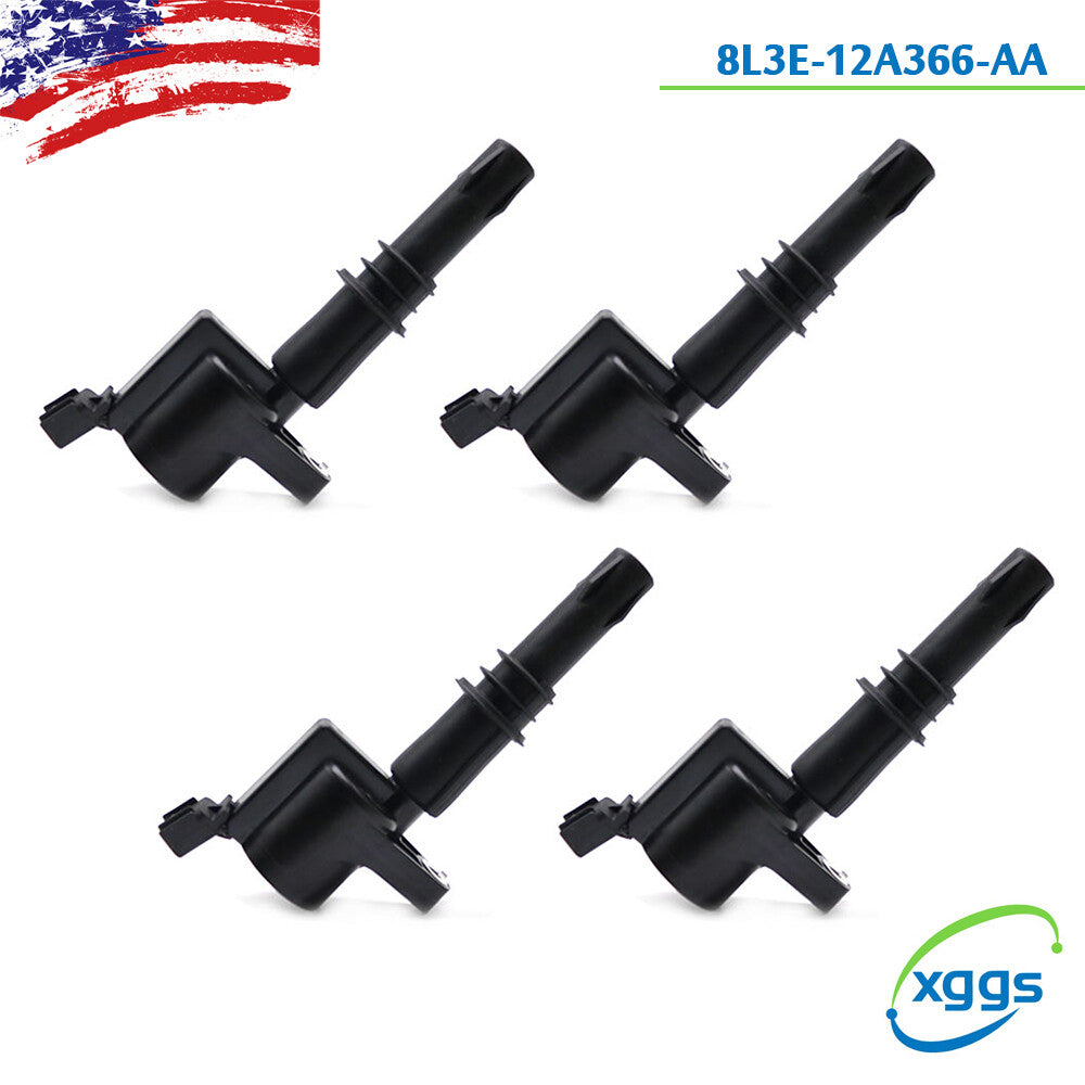 4Pcs Ignition Coil Fits for Ford Expedition for Mustang for Mercury Mountaineer 8L3E12A366AA