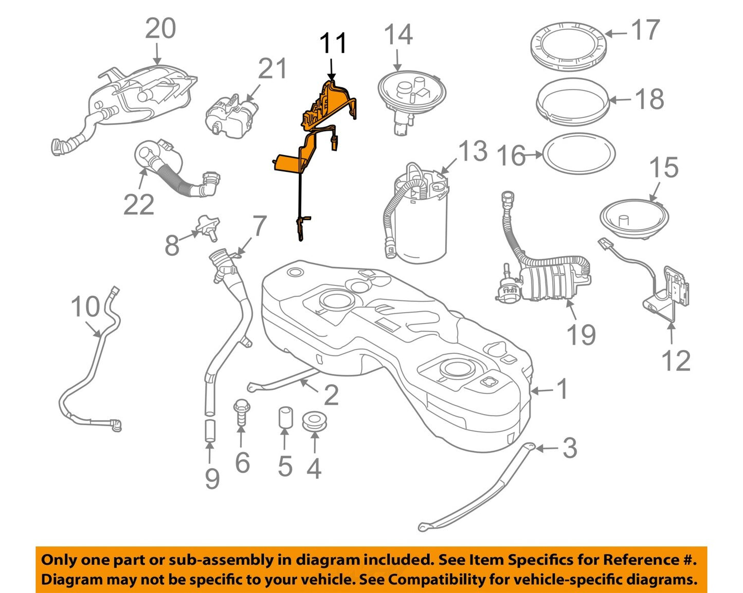NEW Fuel Level Ssensor 16147186457 7186457 for BMW X3 2007-2010