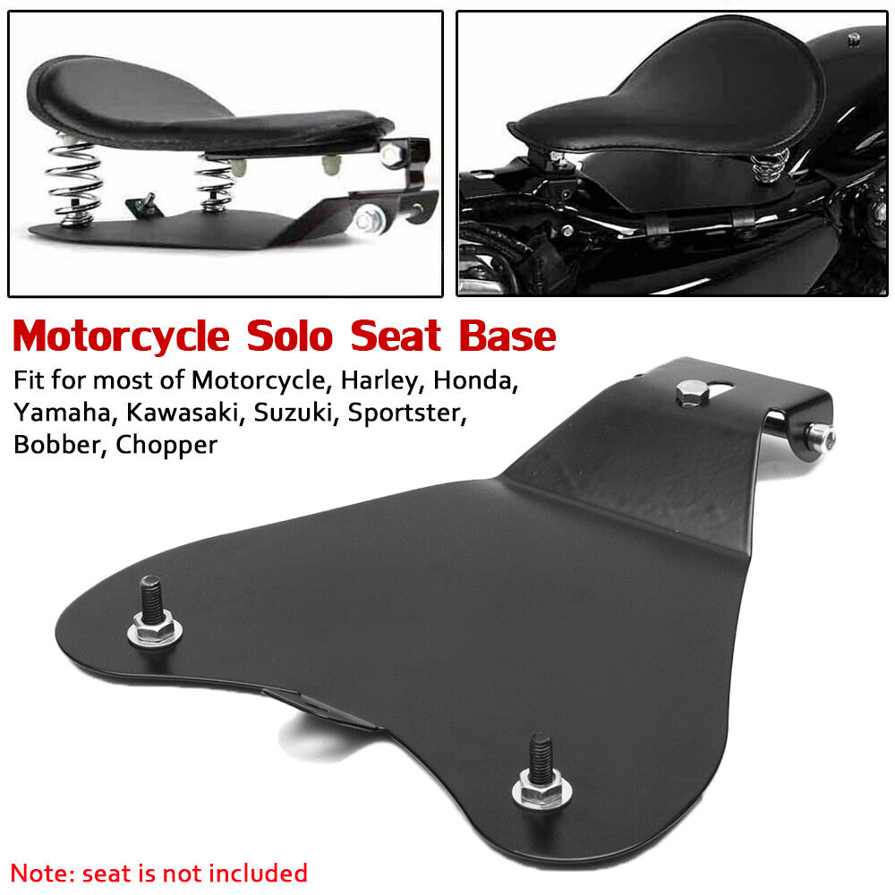 Motorcycle single- for seat spring baseplate bracket mounting for Harley Bobber Chopper