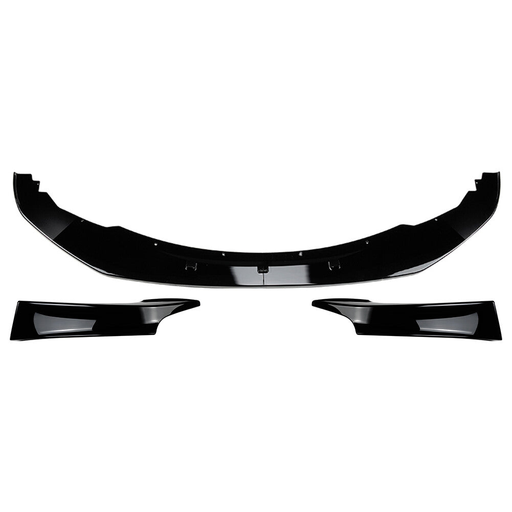 Front Bumper Spoiler Lip+Side Splitter Cover Trim FIT for BMW 1 Series F20 F21 M