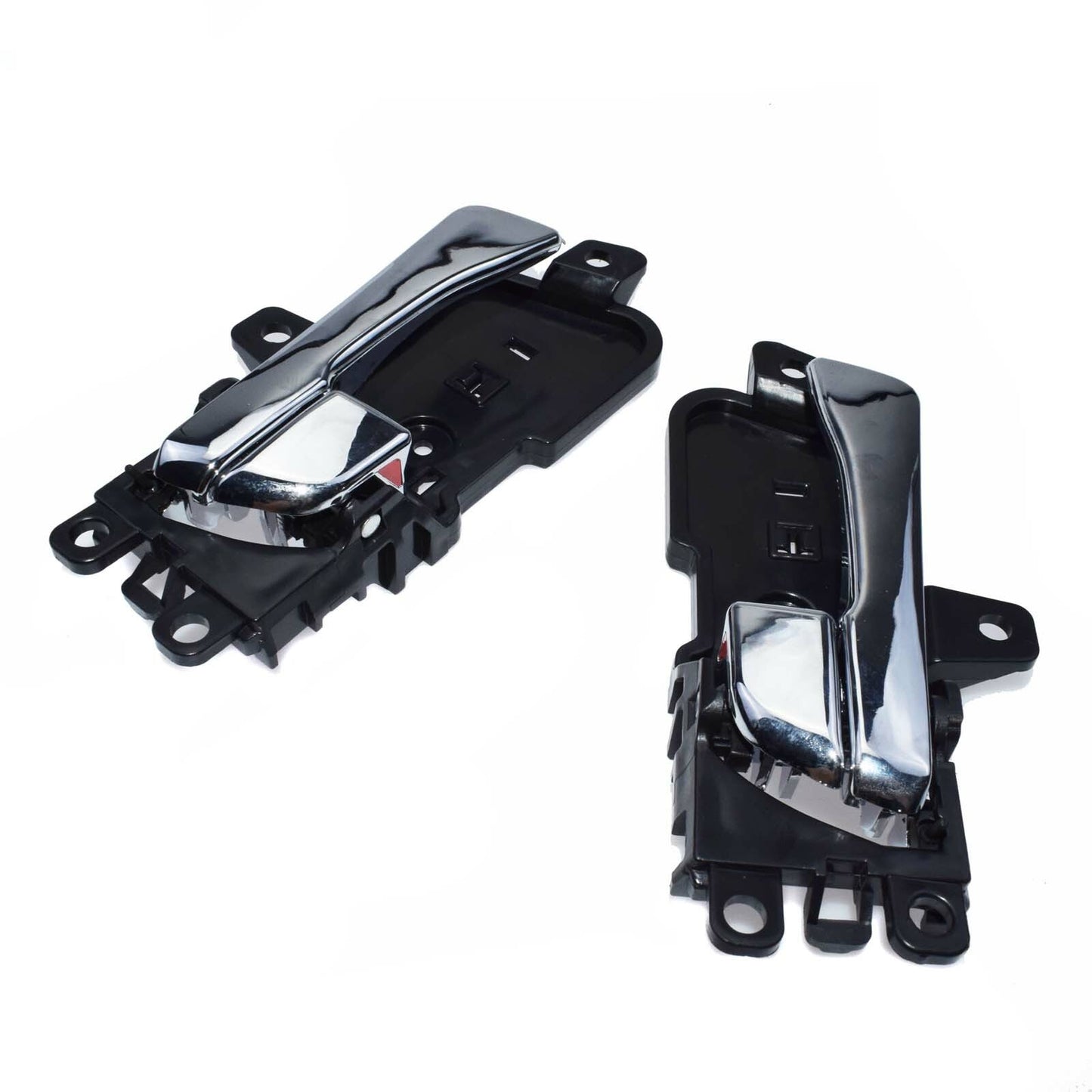 pair of chrome-plated left and right inner door handles for the for Hyundai Sonata 2011-2014.