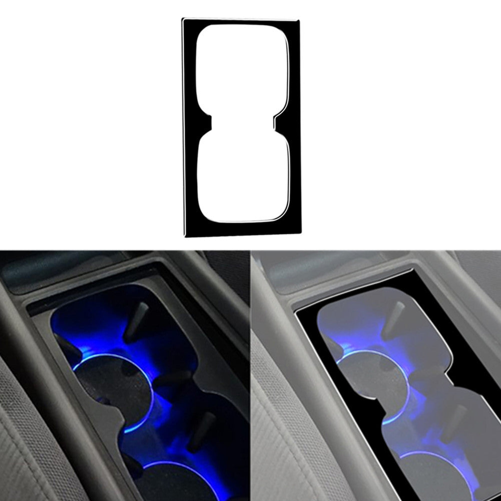 Piano Black Interior Water Cup Holder Cover Trim for Honda for Civic 8th 2006-2011