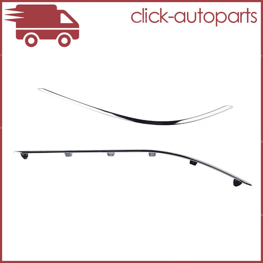 2Pcs Bumper Trim Molding Fit For 2012-2015 for Mercedes-Benz C350 RightLeft