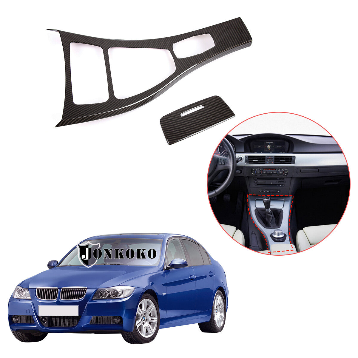 2-Piece Silver Alloy Trunk Speaker Ring Decorative Tweeter Protector Cover for Hummer H2 2003-2007