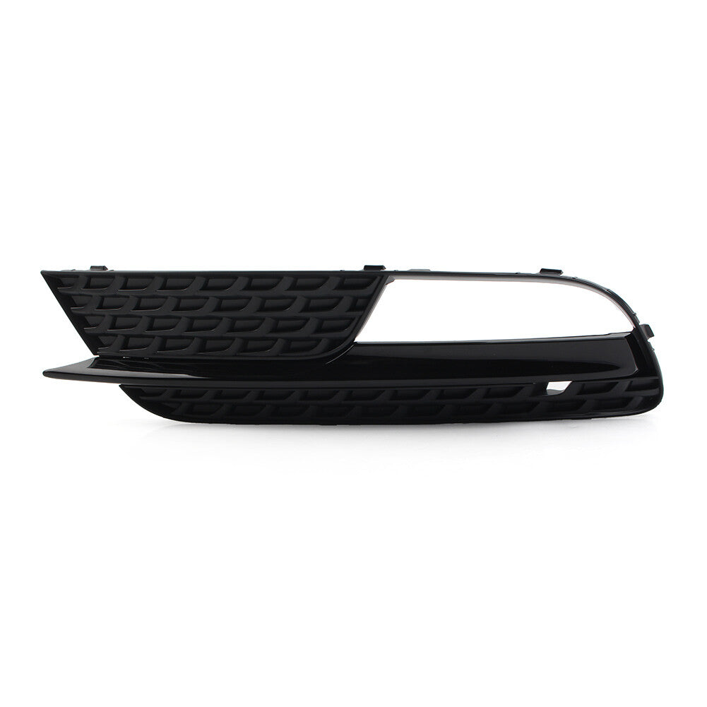 Car Front Bumper Fog Light Grill Grille Cover for Audi A5 2012-2016 Black Left