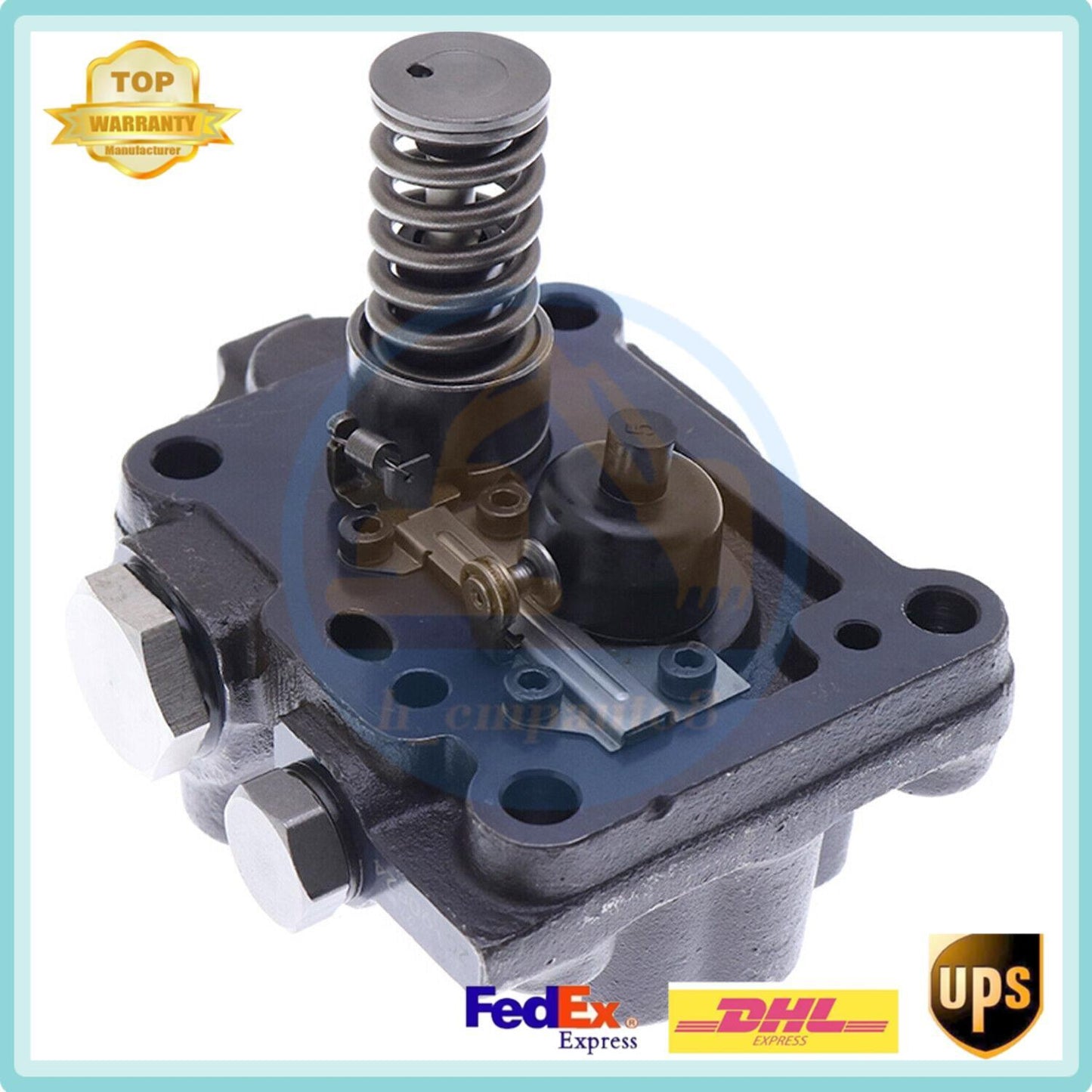 Fuel Injection Pump Head Rotor X4 w/129602-51741 for YANMAR 4TNE88 4TNV88 Engine
