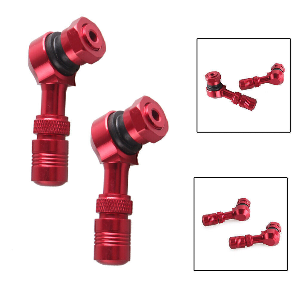 Motorcycle Wheels Tire Valve Stems Fit for HONDA for YAMAHA for KAWASAKI for BMW Red