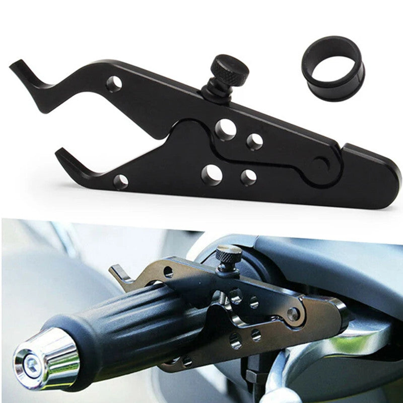 Motorcycle Cruise Control Throttle Aluminum Lock Assist Retainer Wrist Grip Tool