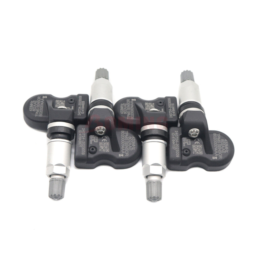 4x NEW 802000014AA TPMS Tire Pressure Sensor For EXEED TX TXL VX 2019-24 433MHz