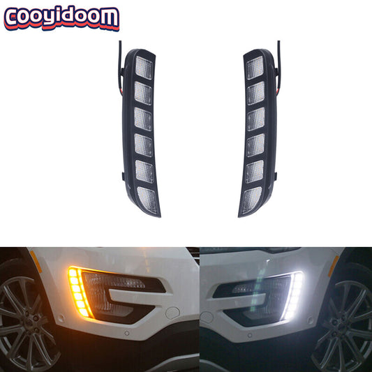 For 2016-18 for Ford Explorer LED Daytime Running Light DRL Signal Light Lamp LHRH