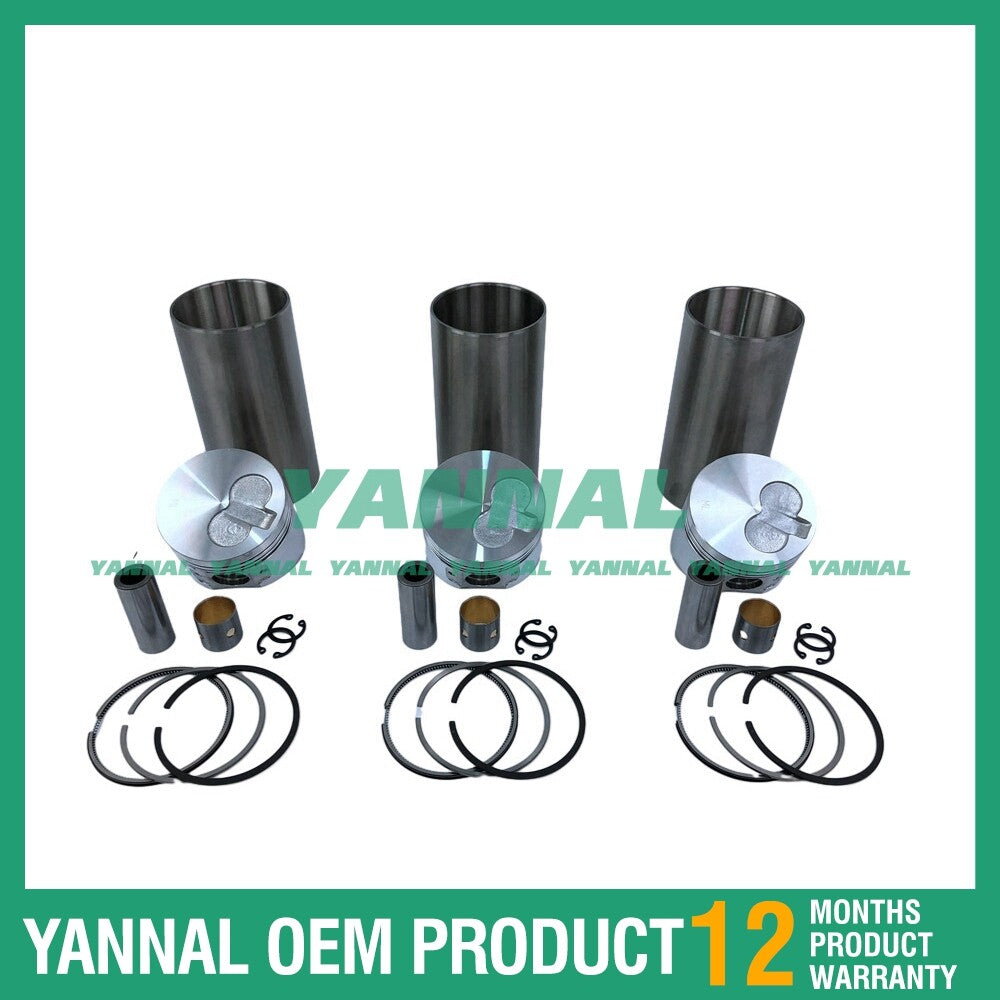 new STD Yanmar 3TNE74 rebuild and overhaul kit with piston rings