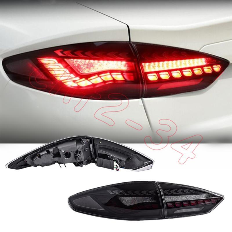 Smoke Black LED Dynamic Signal Fit for Ford Fusion Tail Lights Assembly 19-2020