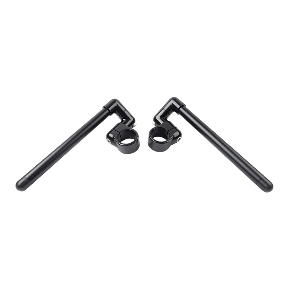 Cafe Racer Bars 7/8 Motorcycle Universal Clip-On Handlebar Fork Tube 45MM