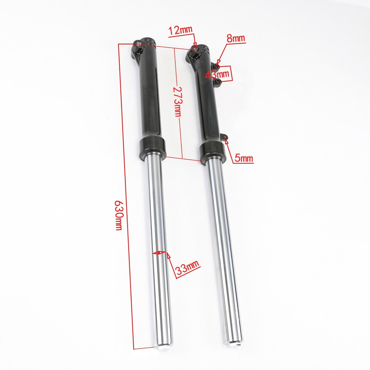33mm Front Forks Shock Suspension for Dirt Pit Trail Bike 110cc 125cc 90 Atomik