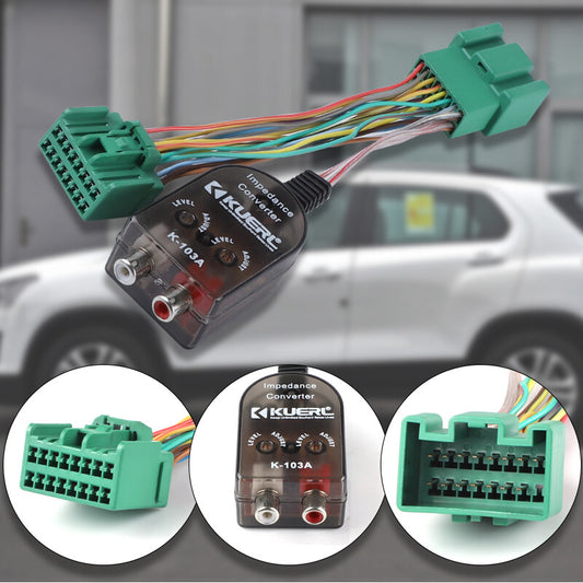 Car Radio Adapter Add An Amp Amplifier Interface 71-2107 for Chevy for GMC 2014-2020