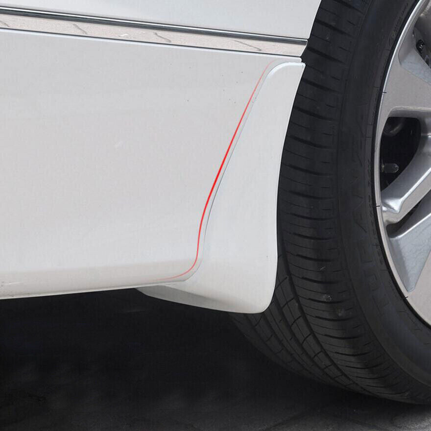 For 2018-20 for Honda Accord White 4-Doors Sedan Mud Flaps Splash Guards Fender 4X