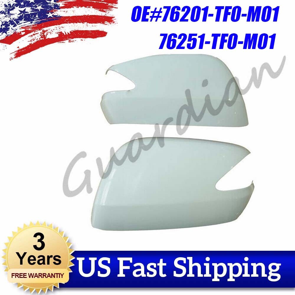 Left Right Side Rearview Mirror Housing Cover for HONDA FIT JAZZ 2009-2014 10 13