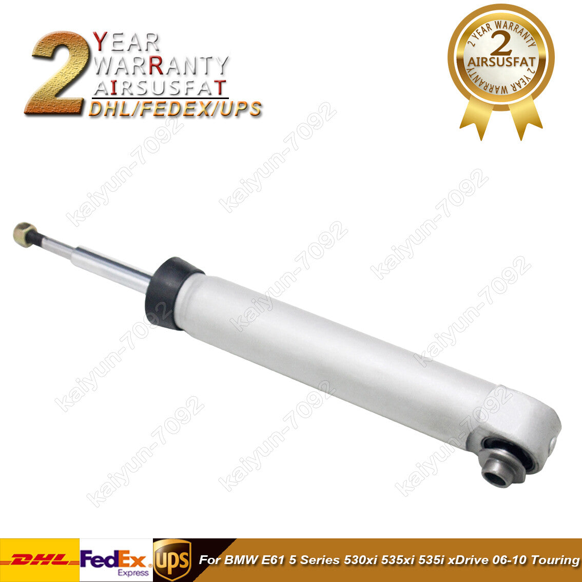 1x for BMW 5 Series Touring E61 2006-2010 Rear Shock Absorber Struts 33526766585