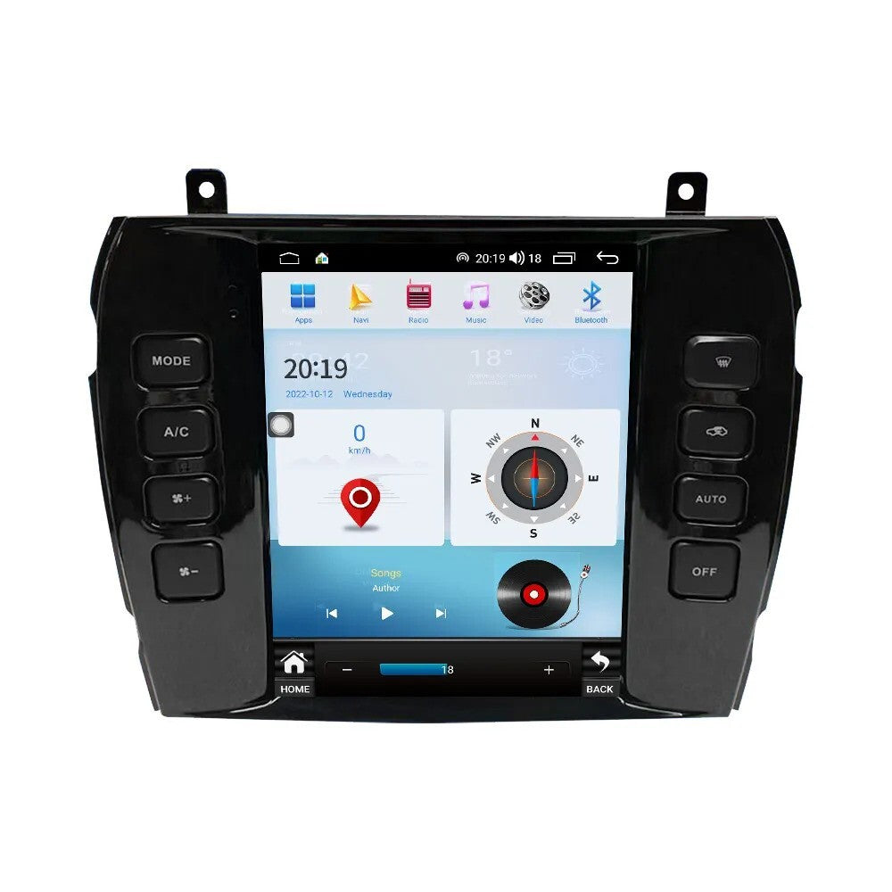 for Jaguar Xj 2004-2008 Android Car Radio for Tesla Screen Stereo GPS Navi 4G+64GB