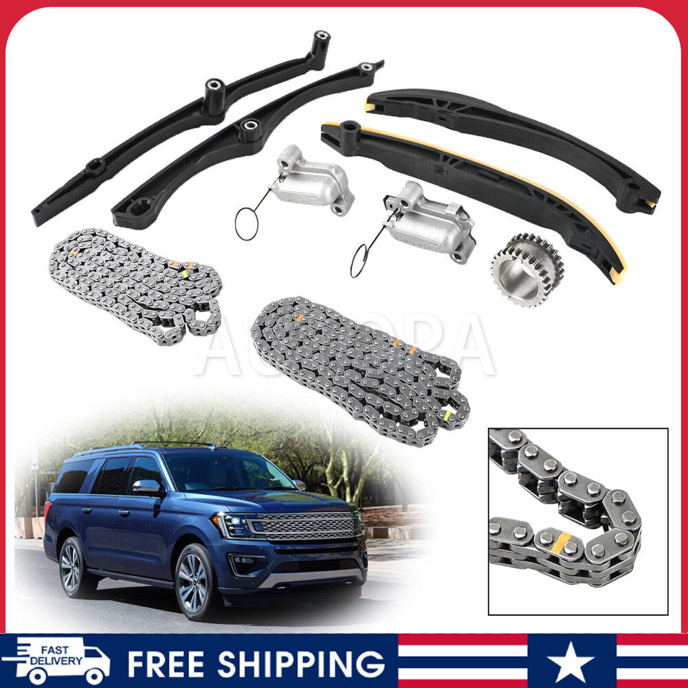 Timing Chain Kit Fit for Ford F150 Expedition for Lincoln for Navigator 3.5L V6 Turbo