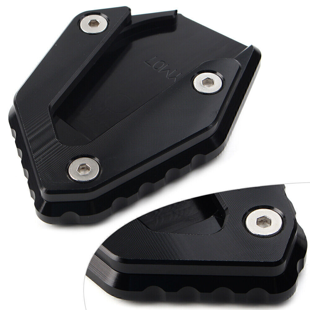 for YAMAHA MT-07 TRACER700 FZ-07 2014-2021 kickstand Foot Support Side Pad Black