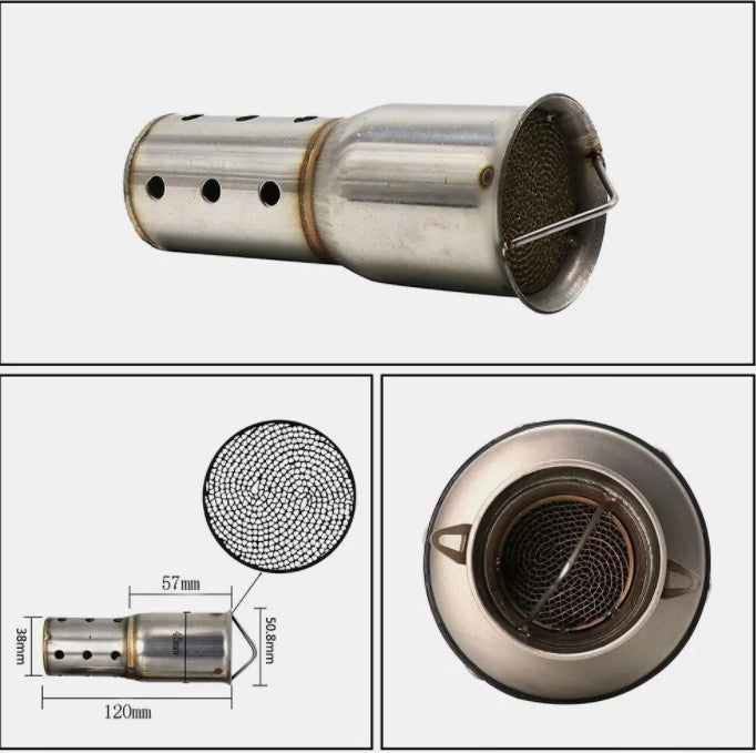 Universal Motorcycle Exhaust Muffler Baffle DB Killer Silencer 50.8mm
