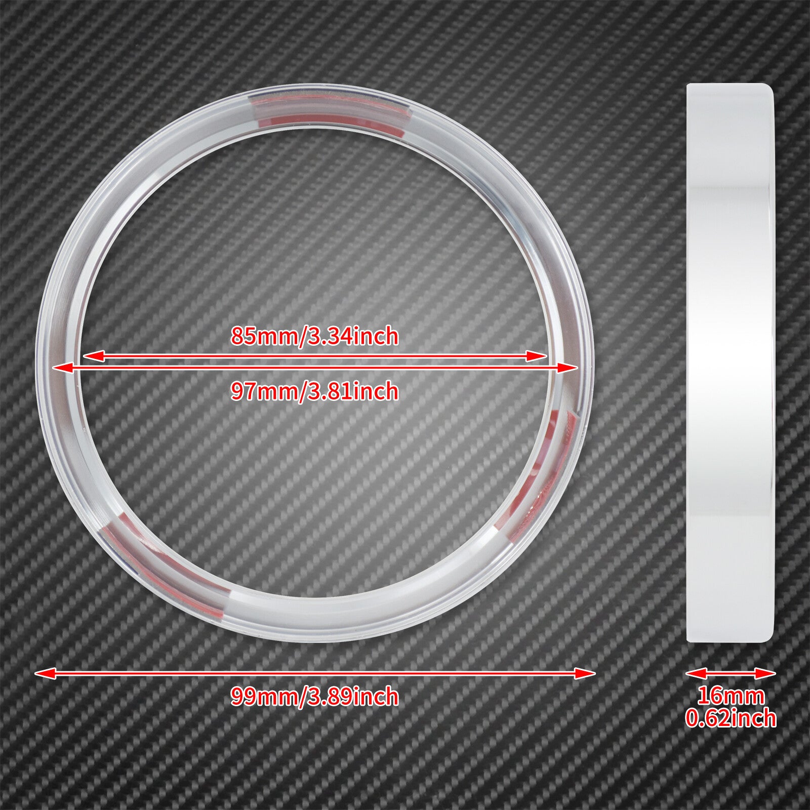 Chrome Speedometer Gauge Trim Ring Fit For Sportster Dyna Street Bob Low Rider