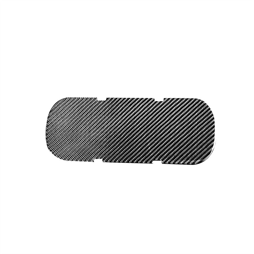 Cup Holder Bottom Pad Panel Trim Carbon Fiber for Toyota 86 for Subaru BRZ 2016-2020