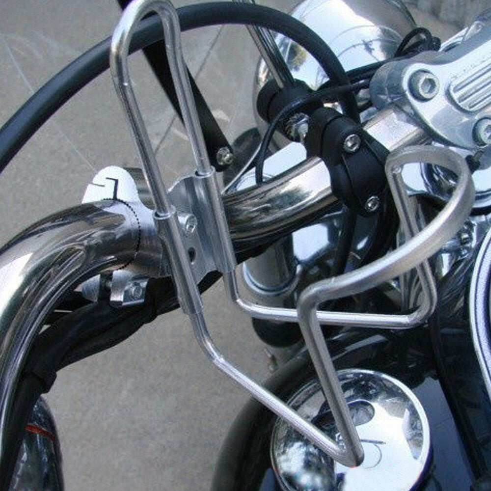 1x Bike Motorcycle Handlebar Drink Cup Water Bottle Holder Beverage Accessories