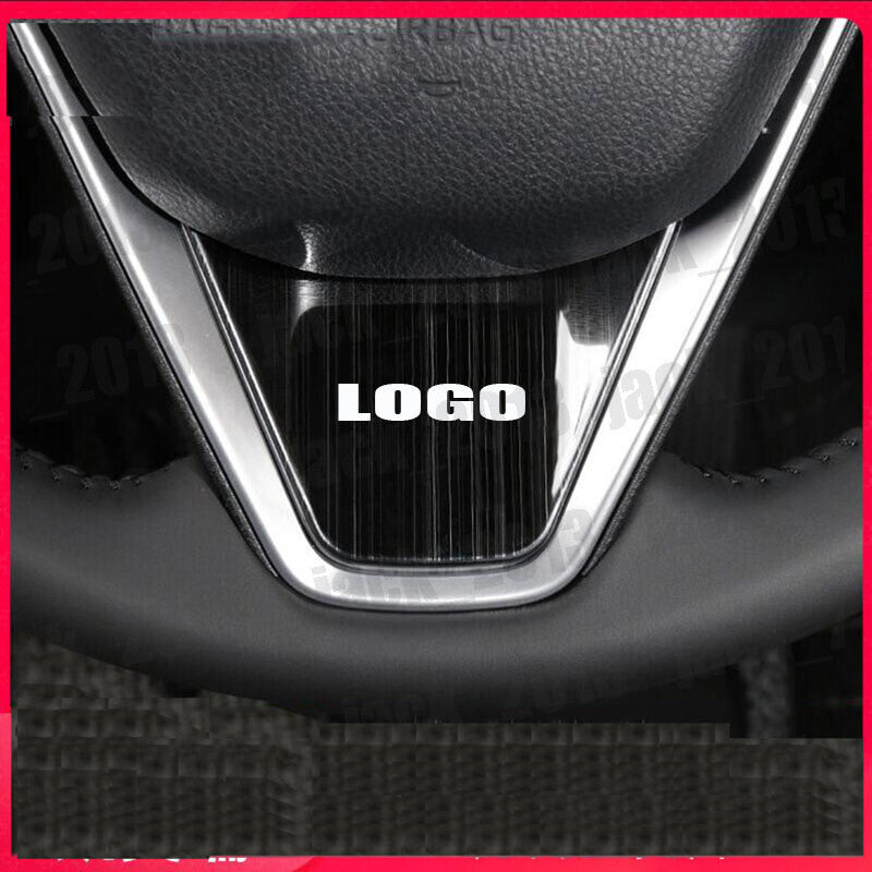 for Toyota for Avalon 2019-2023 Black steel Steering Wheel Button decor Cover trim