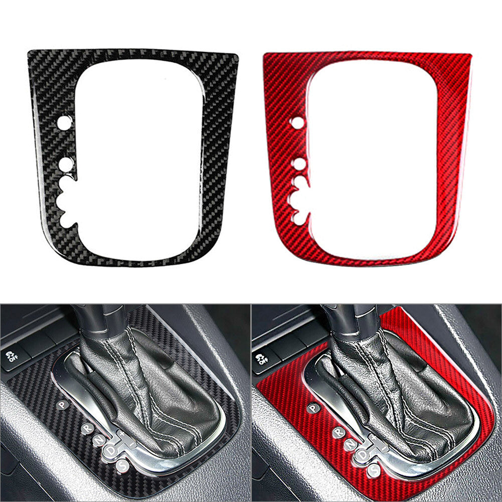 Fit for Volkswagen for VW for Golf 6 MK6 08-12 Carbon Fiber Gear Shift Panel Cover Trim