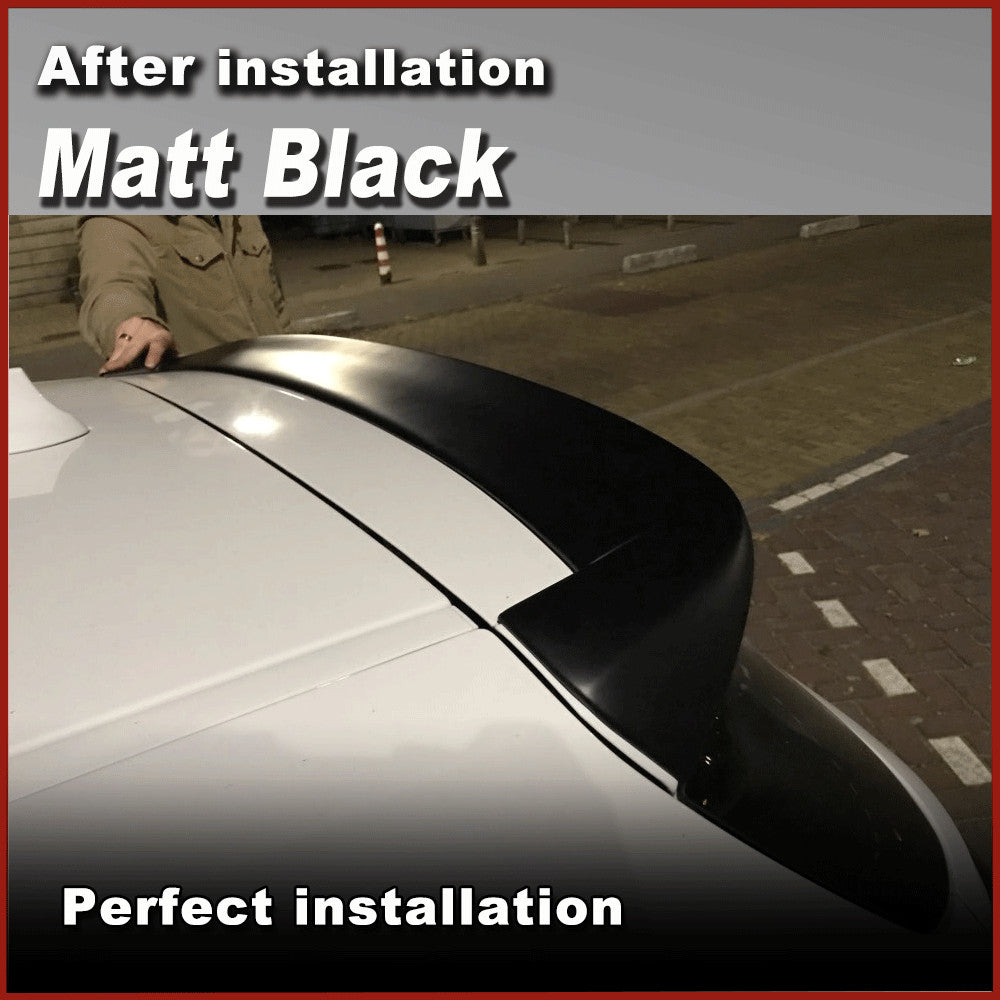Matt Black Rear Roof Spoiler Wing Top Lip for BMW F20 1Series 120i M135i 2012-14