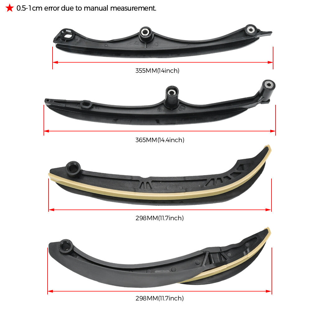 For 17-24 for Ford F150 3.5L Ecoboost Chains, Guides, Tensioners W/ PHASERS KIT