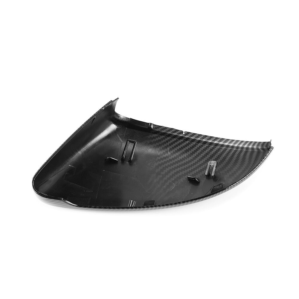 Pair Wing Mirror Cover Caps for VW for Golf Mk7 Mk7.5 GTI 2013-2018 Carbon Fiber