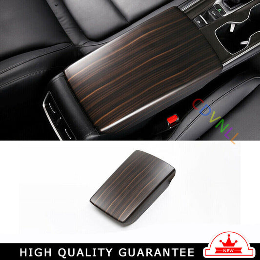 Middle Console Armrest Box Cover Trim for Honda Accord 10th 2018-2022 Matte Wood