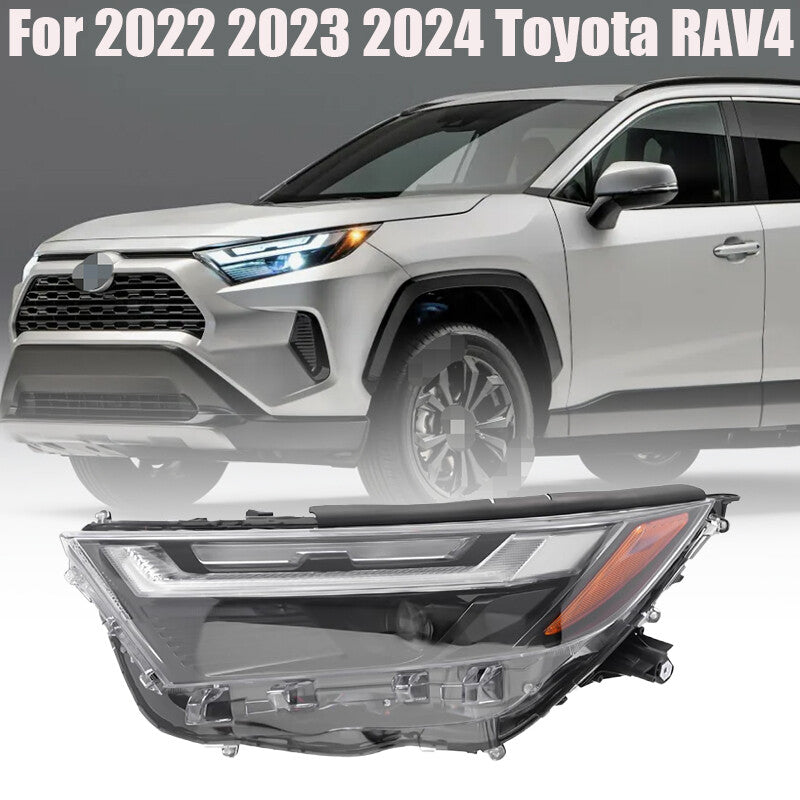 Headlights for 2022, 2023, and 2024 for Toyota RAV4, full LED, left-hand drive, LH 81500R360