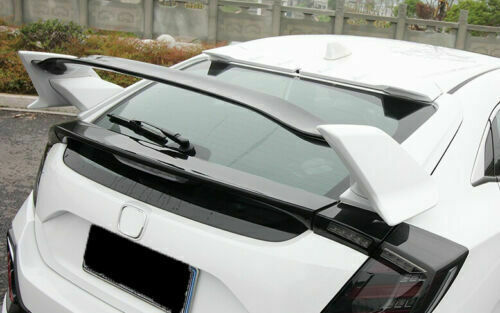 for Honda for Civic Hatchback 2017-2021 TYPE-R Black Car Trunk Spoiler Tail Wing Bar