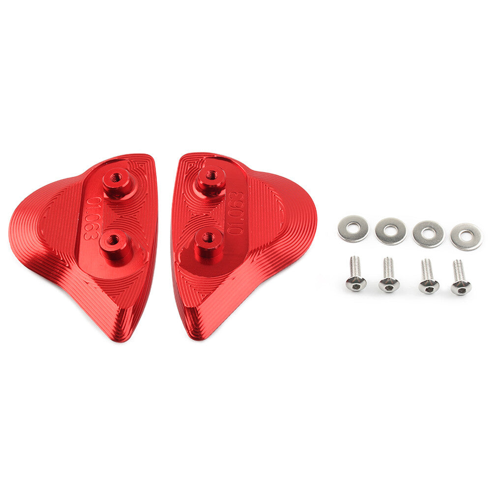 Rearview Mirror Block Off Plates Mount Cover Fit for Yamaha YZF-R6 YZFR6 2017-22 Red