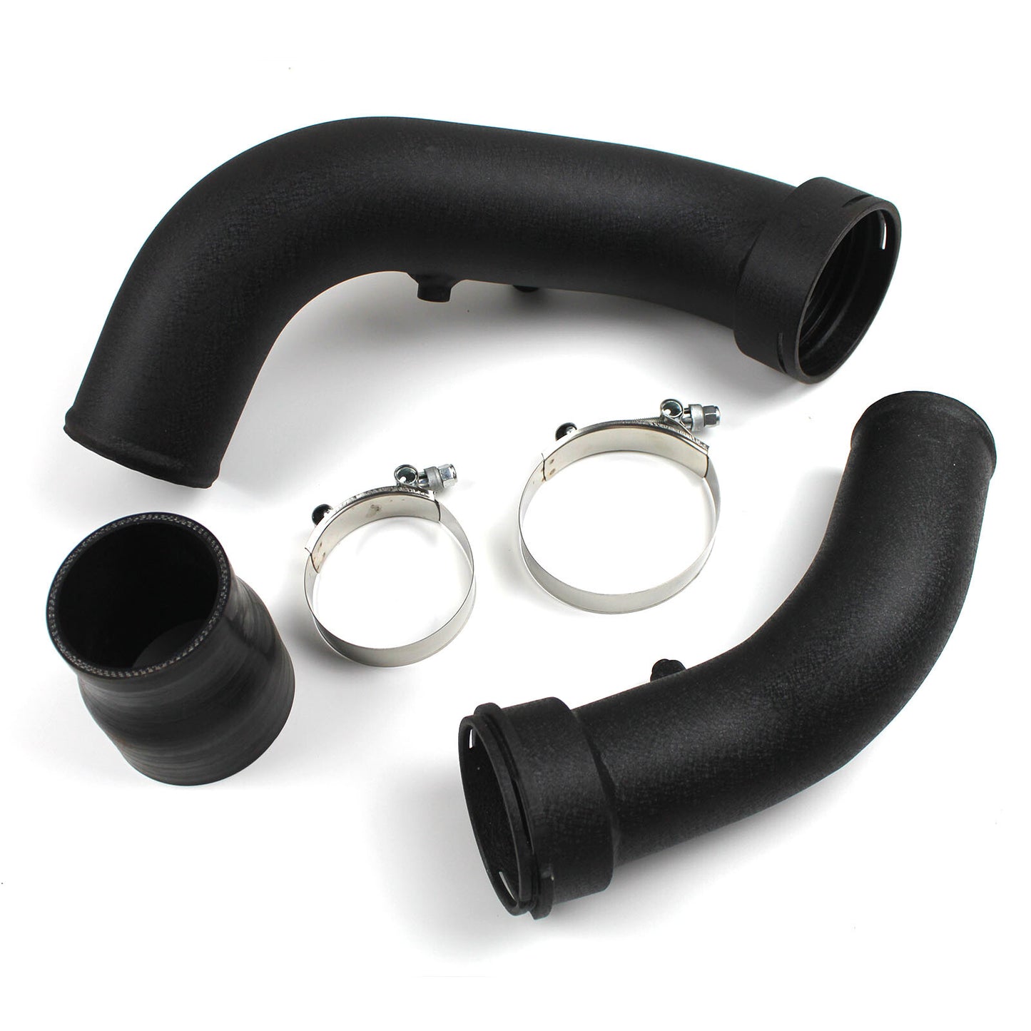 For F20 F22 F23 F30 F31 F32 F87 F36 N55 RWD Intercooler Charge Pipe Kit  T-Bolt