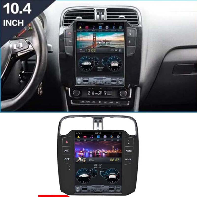 Android GPS radio 10.4 Touchscreen Navigation CarPlay for Volkswagen for VW Polo