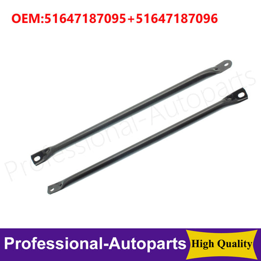 One pair of left and right radiator support brackets suitable for 2011-2016 for BMW 528i and 2009-2015 models.