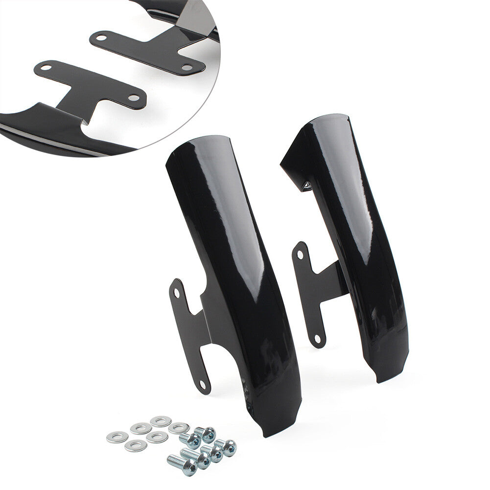 for Harley-Davidson Touring 2009-2013 Pair Fender-Saddlebag Filler Panels Black