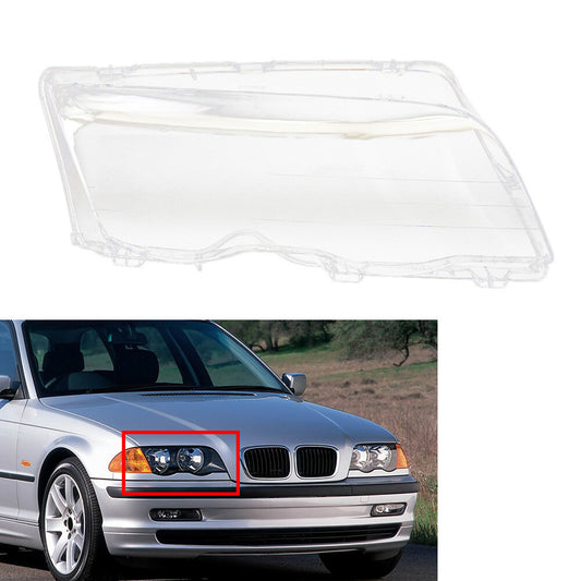 for BMW 3 Series E46 4DoorSedan98-01 Right Headlight Headlamp Clear Lens Cover