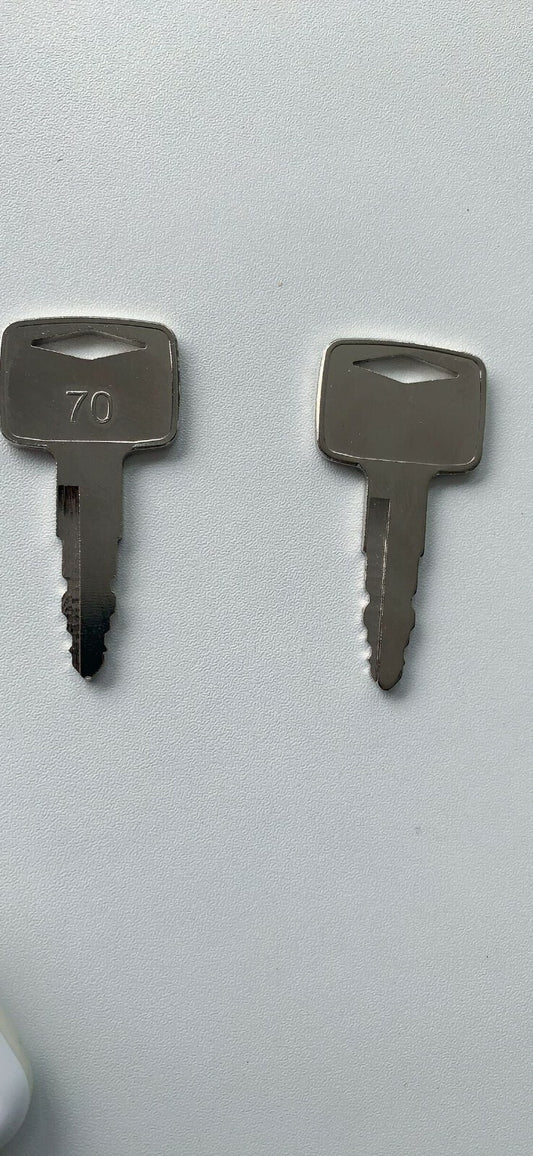 6 Key blanks for Honda Motorcycles (83-97) see details HD74